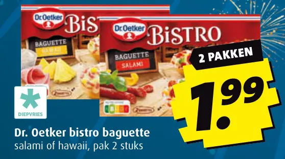 Aanbieding: Dr. Oetker bistro baguette