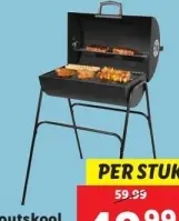 Aanbieding: Houtskool BBQ-cilinder