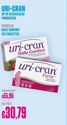 Promotie: URI-CRAN Daily Comfort, URI-CRAN Forte