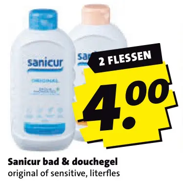 Aanbieding: Sanicur bad & douchegel
