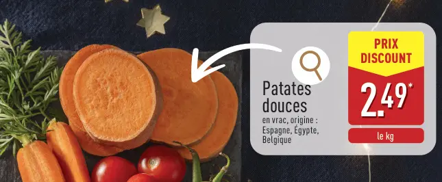Offre: Patates douces