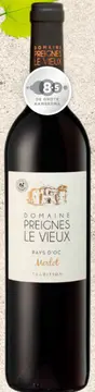 Aanbieding: DOMAINE PREIGNES LE VIEUX Merlot