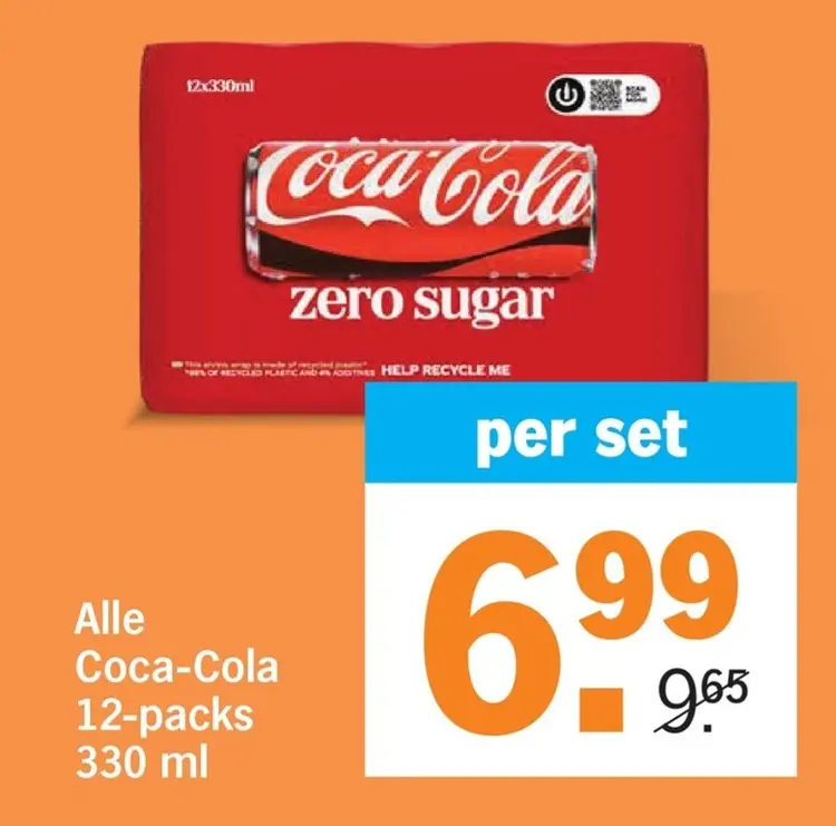 Aanbieding: Coca-Cola 12-packs