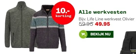 Aanbieding: Alle werkvesten