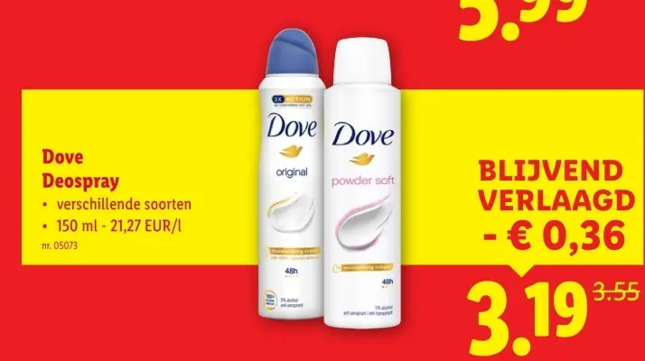 Aanbieding: Deospray