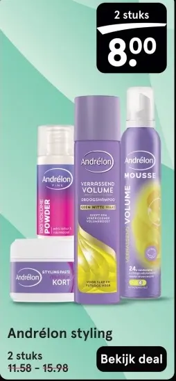 Aanbieding: Andrélon styling