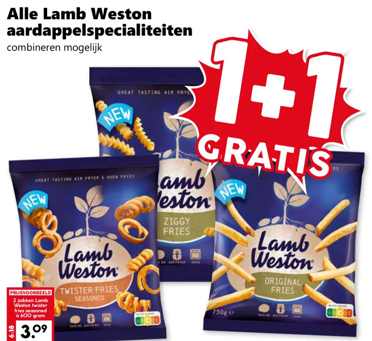 Aanbieding: Lamb Weston aardappelspecialiteiten