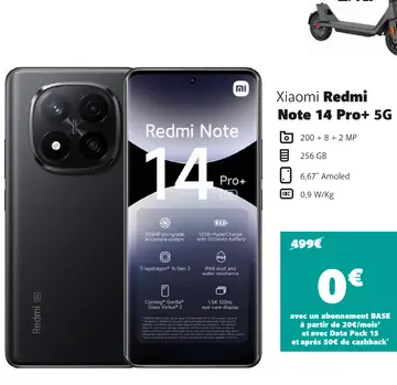 Offre: Xiaomi Redmi Note 14 Pro+ 5G