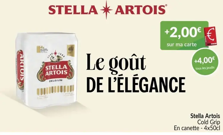 Offre: Stella Artois Cold Grip