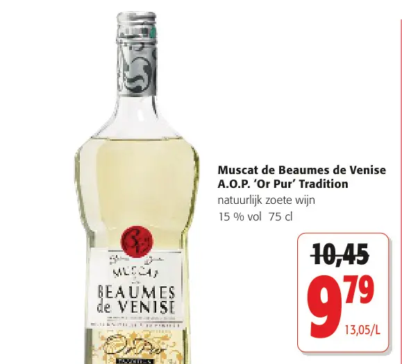 Promotie: Muscat de Beaumes de Venise A.O.P. 'Or Pur' Tradition