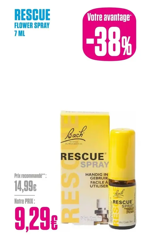 Offre: Rescue spray