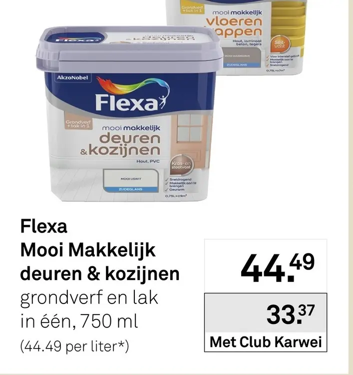 Aanbieding: Flexa Mooi Makkelijk deuren & kozijnen