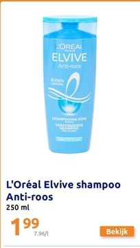 Aanbieding: L'Oréal Elvive shampoo Anti-roos
