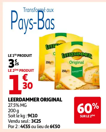 Promotie: Leerdammer original