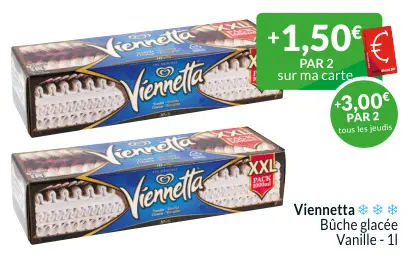 Offre: Viennetta Bûche glacée