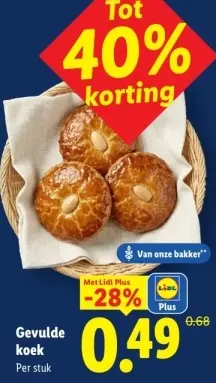 Aanbieding: Gevulde koek