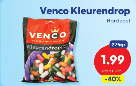 Aanbieding: Kleurendrop