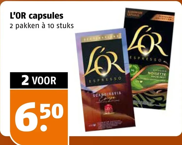 Aanbieding: Capsules