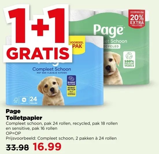 Aanbieding: Toiletpapier