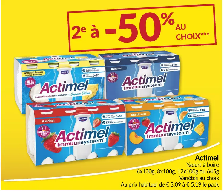 Offre: Actimel