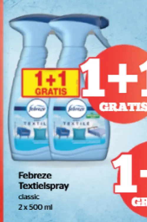 Promotie: Textielspray
