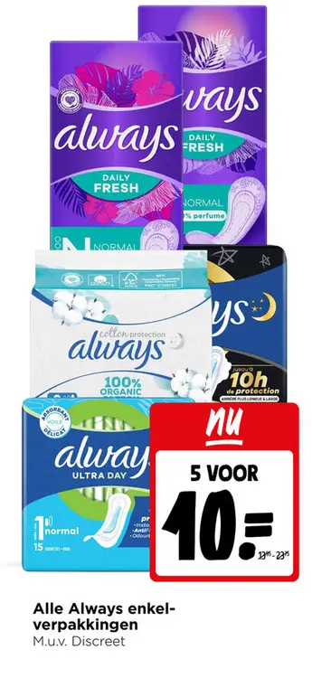 Aanbieding: Always