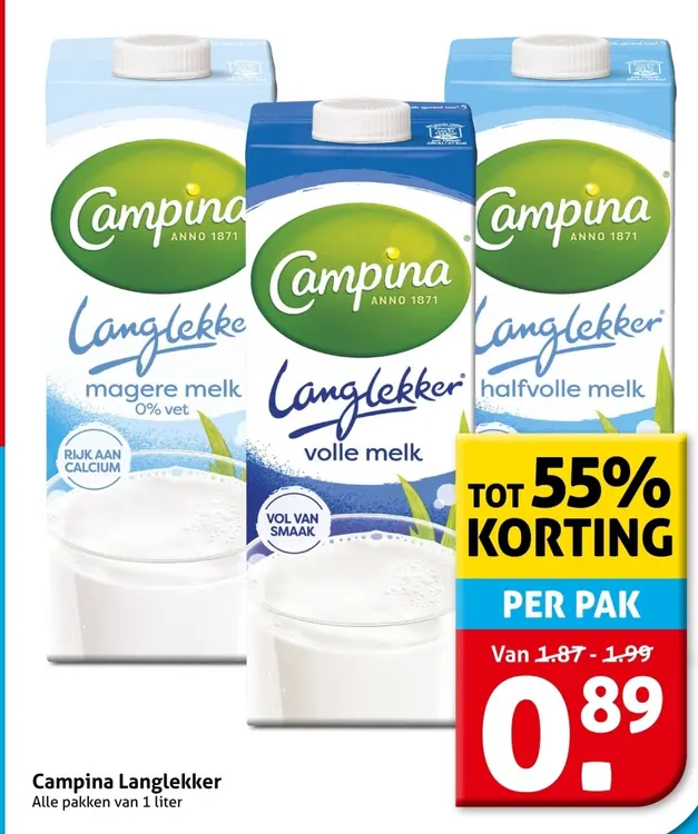 Aanbieding: Campina Langlekker