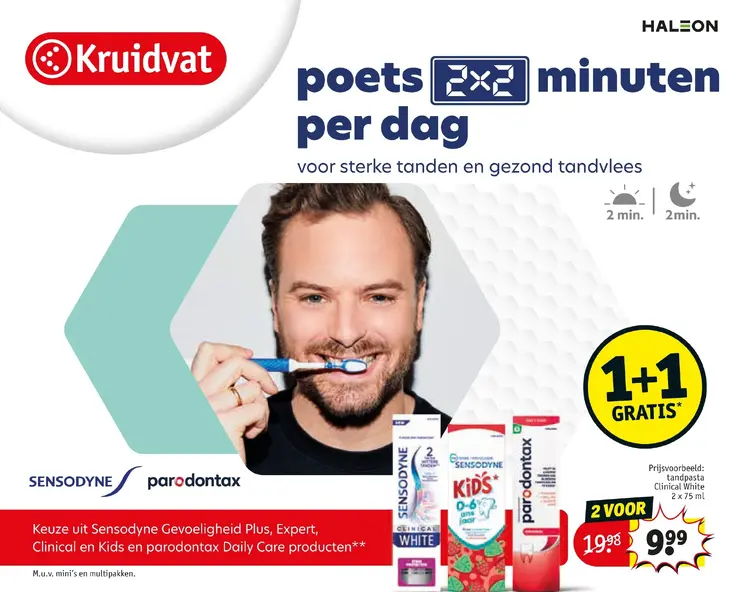 Aanbieding: Sensodyne en parodontax