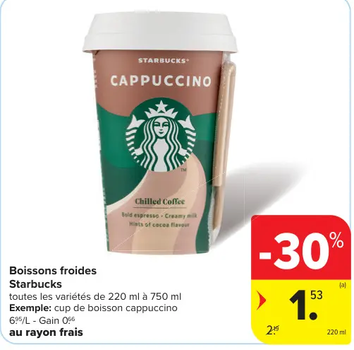 Offre: Cappuccino