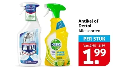 Aanbieding: Antikal of Dettol