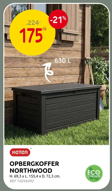 Promotie: Opbergkoffer northwood