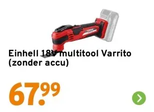 Aanbieding: 18V multitool Varrito (zonder accu)