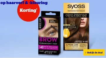 Aanbieding: Brow permanent tint