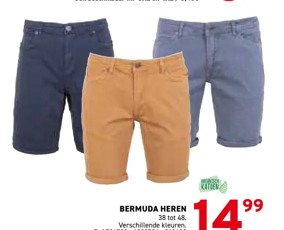 Promotie: Bermuda heren