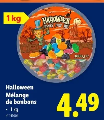 Offre: Halloween Mélange de bonbons