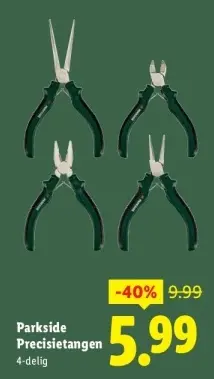 Aanbieding: Precisietangen