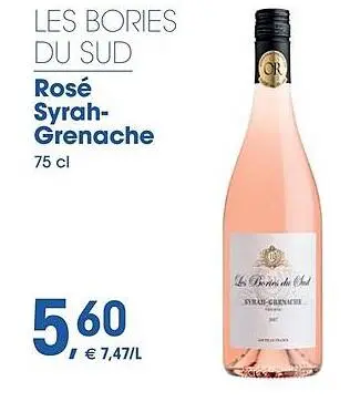 Promotie: Rosé Syrah-Grenache