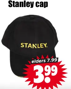 Aanbieding: Stanley cap