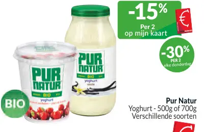 Promotie: Yoghurt
