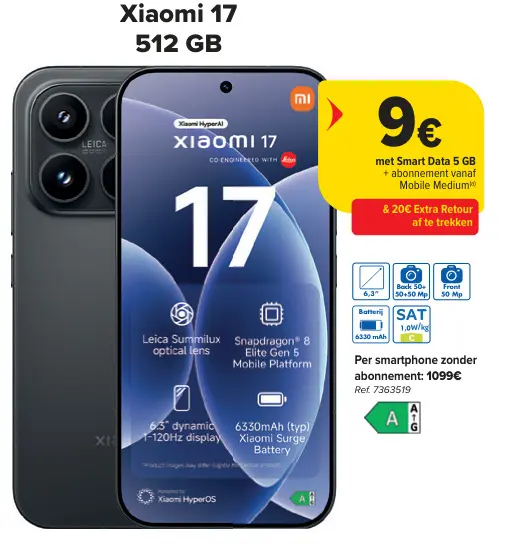 Promotie: Xiaomi 17