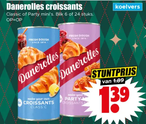 Aanbieding: Danerolles croissants