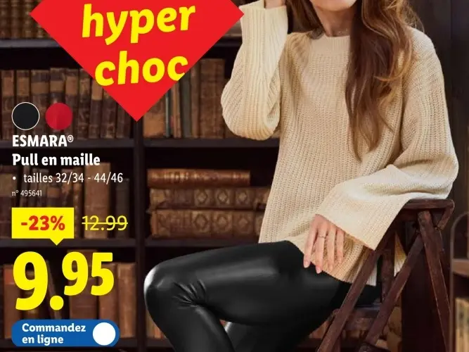 Offre: Pull en maille