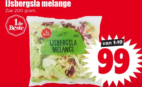 Aanbieding: IJsbergsla melange