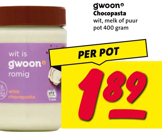Aanbieding: Chocopasta