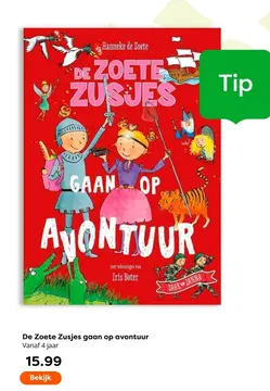 Aanbieding: De Zoete Zusjes gaan op avontuur
