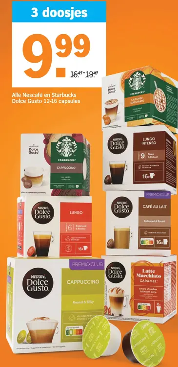 Aanbieding: Dolce Gusto capsules