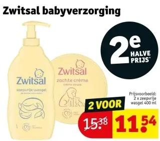 Promotie: Zwitsal babyverzorging
