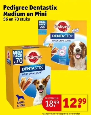 Promotie: Dentastix medium en mini