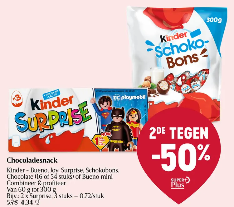 Aanbieding: Ei | Melkchocolade | Speelgoed | 3 stuks