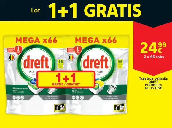 Offre: Tabs lave-vaisselle